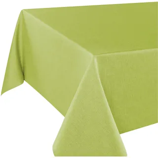 Tischdecke DELINDO LIFESTYLE "WIEN" Gr. 1, grün, B:160cm L:130cm, Polyester, Tischdecken, Tischdecke, Fleckabweisend, pflegeleicht, 180 g/m2