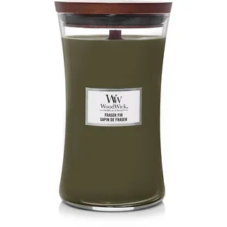 Woodwick Frasier Fir Duftkerze 609,5 g grün