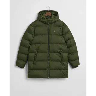 Gant Steppmantel »ACTIVE CLOUD MID LENGTH« Puffermantel, regular fit, abnehmabre Kapuze, 2-Wege-Reißverschluss