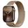 Watch Series 10 GPS + Cellular 46 mm Titaniumgehäuse gold Edelstahlarmband gold S/M