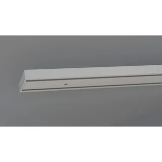 INDEKO Gardinenschiene 2-läufig Ø 0 mm 110 cm Weiß
