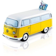 Bild von VW Collection - Volkswagen Spar-Büchse-Schwein-Dose im T2 Bulli Bus Design (Classic Bus/Orange)