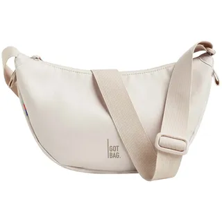 GOT BAG Moon Bag Small Umhängetasche Nylon Beige/Weiß