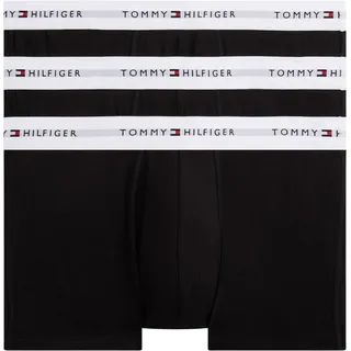 Tommy Hilfiger Boxershorts 3 Einheiten Black / Black / Black S