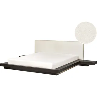 Beliani Zen 180 x 200 cm Braun/Weiß