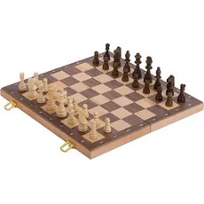 Bild 56922 Schachspiel in Holzklappkassette