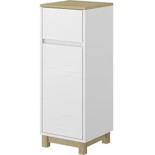 Vicco Midischrank Livia Weiß 30 x 80 cm
