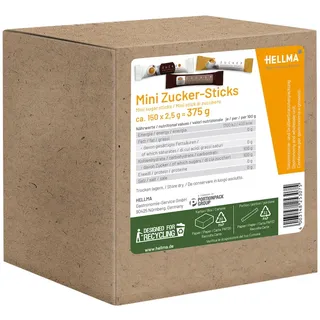 Hellma Mini Zuckersticks, 150x 2,5 g