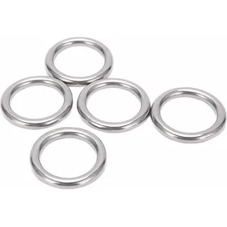 5 -pcs -Bootsrunde Ringe Edelstahl 304 nahtlos geschweißt o Typ Hanging Ring für Hängematte Yoga6 x 30 mm