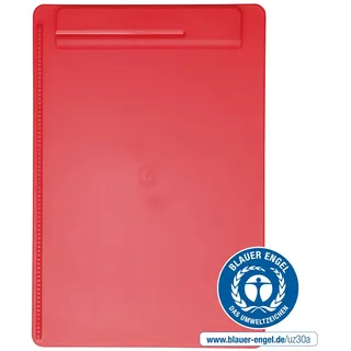 Maul Klemmbrett MAULgo uni 2325125.ECO DIN A4 rot Kunststoff, 1 St.