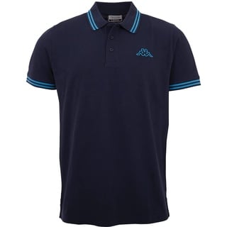 Kappa Herren Kurzarm Poloshirt STYLECODE: 709361 Aleot Men Poloshirt I Dress Blues I M