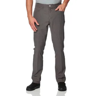 Callaway Herren EverPlay 5-Pocket-Golfhose mit Komfortbund, bügelfreies Stretchgewebe, feuchtigkeitsableitend, nach unten konisch verjüngt (Hose), grau dunkel meliert, 38W / 32L