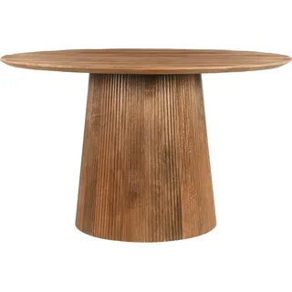Livingfurn - Esstisch Salvator 130cm - Mangoholz - Braun