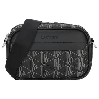 Lacoste The Blend Reporter - Umhängetasche S 19 cm (monogram black gray) - Schwarz