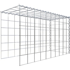 Bild Gabione, silbergrau, Maschenweite 10 10 cm