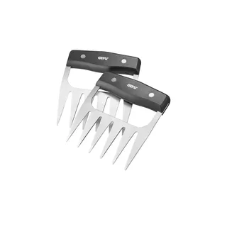 GEFU Grillbesteck Fleischkrallen 10,5 cm Edelstahl grau