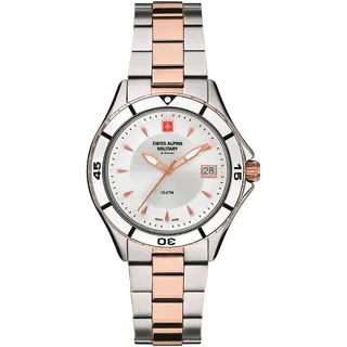 Swiss Alpine Military Damen Uhr Quarz Edelstahl 36 mm 7740.1152SAM