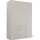 Drehtürenschrank Purisma 151 x 223 x 60 cm Grau
