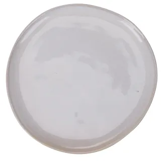 Villa d'Este Home Tivoli The Market C Speiseteller aus Steinzeug, elfenbeinfarben, 6 Stück