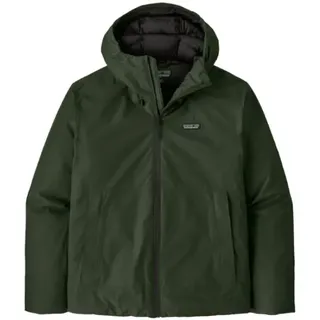 Patagonia M's LW Stormshadow Jkt - Daunenjacke - Text Logo Old Growth Green - XXL