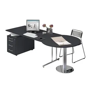 Kerkmann Lago Büromöbel-Set anthrazit