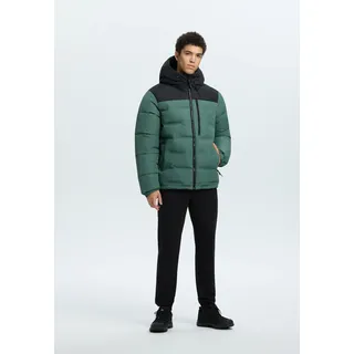 Steppjacke ICEPEAK "ICEPEAK AMERI", Herren, Gr. 58, antique grün, Obermaterial: 100% Polyester, Jacken Steppjacke, wasserabweisend, winddicht, atmungsaktiv, Wassersäule 10000