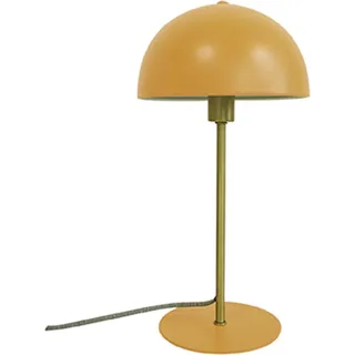Leitmotiv - Tischleuchte Bonnet - Curry gelb - 20x20x39cm Tischlampe - Nachttischlampe, Wohnzimmer, Schlafzimmer - Gelb