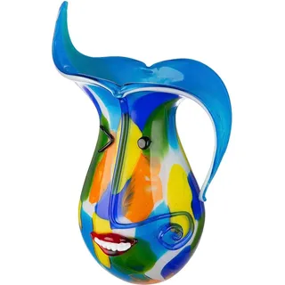 Casablanca by Gilde »Glasart Designvase "Augusto" aus Glas« durchgefärbt, handgearbeitet und mundgeblasen,