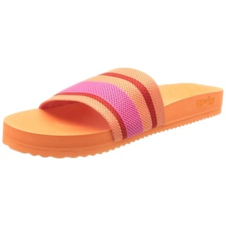 flip*flop Damen poolknit Multi Sandale, orange, 42 EU