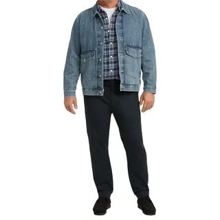 Levi's Herren XX Standard Tapered Chino Big & Tall Hose, Mineral Black S Twll, 42W / 32L