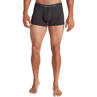 ExOfficio Herren Give-N-Go Sport 2.0 Boxershorts, 7,6 cm, Schwarz/Schwarz, M