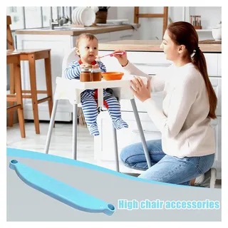Fußstütze für Hochstuhl, höhenverstellbar, gepolstert, rutschfest - Zubehör für kleine Fußstützen - für den Einsatz zu Hause, für Kleinkinder, im Büro, beim Essen