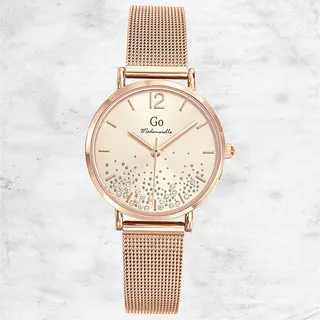 Girl Only Damenuhr Edelstahl rosegold Girl Only go Armbanduhr UGO695434