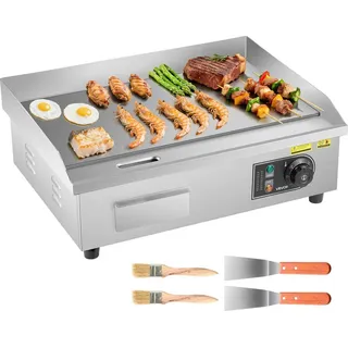 Vevor Grillplatte 3200 W silber