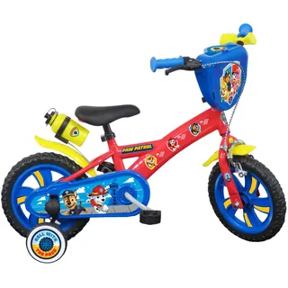 Paramount Paw Patrol Babys (Jungen) Fahrrad, Rot, Blau, Gelb, 12 pollici