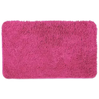 WohnDirect Badematte Florenz Pink 80 x 50 cm