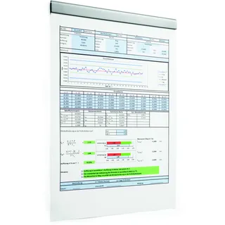 Durable Durafix Rail 210 mm, silber,