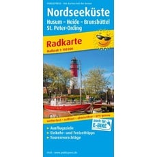 Nordseeküste, Husum - Heide - Brunsbüttel, St. Peter-Ording 1:100 000