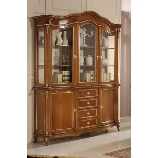Vitrine Esszimmer Anrichte Holz Schränke Möbel Wohnzimmer Anrichte Glas Schrank
