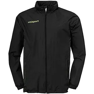 Uhlsport Regenjacke Unisex Schwarz/Fluo Grün 3XL