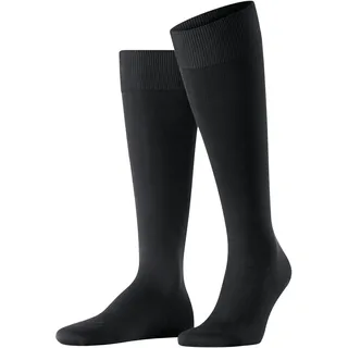 Kompressionsstrümpfe FALKE "Energizing Cotton", Herren, Gr. 43-44, schwarz, Materialmix, Socken Kompressionsstrümpfe, mit definierter Kompression, aus Baumwolle, atmungsaktiv