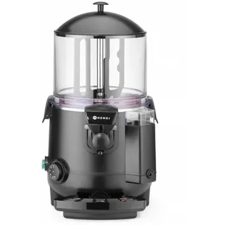HENDI Schokoladenspender, Kakaodispenser, Schokolade, Schokoladen Maschine, maximale Schokoladekapazität: 5L, 230V, 1006W, 410x280x(H)465mm, Edelstahl, Polycarbonaat