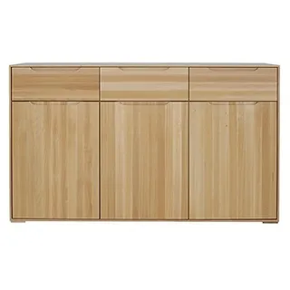 Design Massivholz Kommode Kommoden Schrank Echtholz Scchränke Sideboard Schrank - Braun