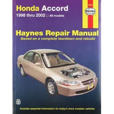 Honda Accord 1998-2002: All Models (Haynes Repair Manual)