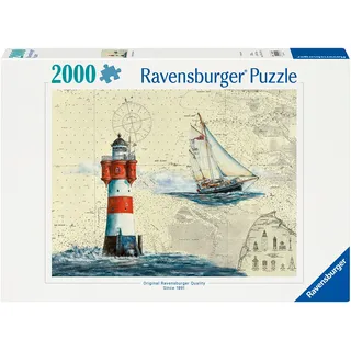 Ravensburger Puzzle 12000804 - Romantischer Leuchtturm - 2000 Teile Puzzle für Erwachsene ab 14 (2000 Teile)