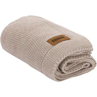 Fillikid Babydecke »Strick 80x100 cm«, grau