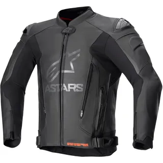 Alpinestars GP Plus V4 Lederjacke - Schwarz/Schwarz / 50