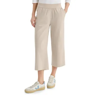 Cecil High Waist Wide Leg Hose im Loose Fit Grain beige XL