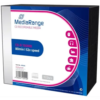 MediaRange CD-R 10 x), Optischer Datenträger