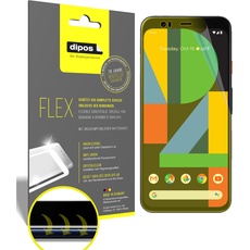 Dipos Displayschutzfolie Full-Cover 3D (3 Stück, Google Pixel 4 XL), Smartphone Schutzfolie